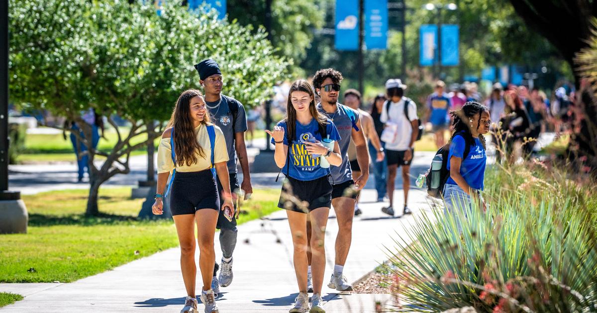 Angelo State Breaks Fall Enrollment Record With Over 12,000 Students
