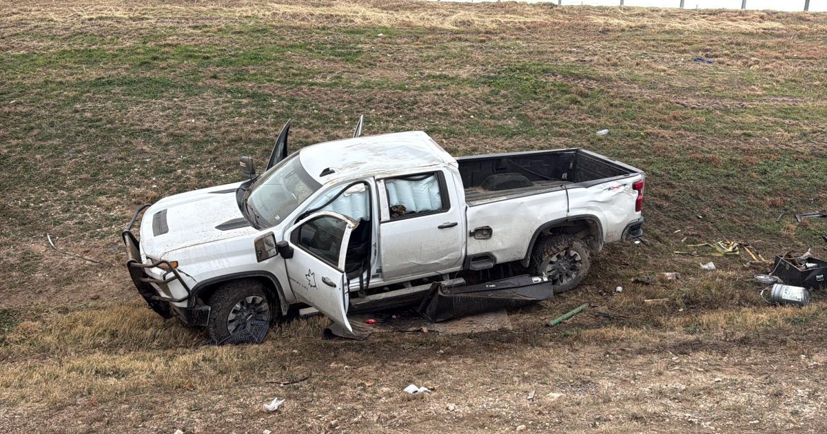 Rollover Crash Shuts Down US 277 Entrance Ramp Into San Angelo