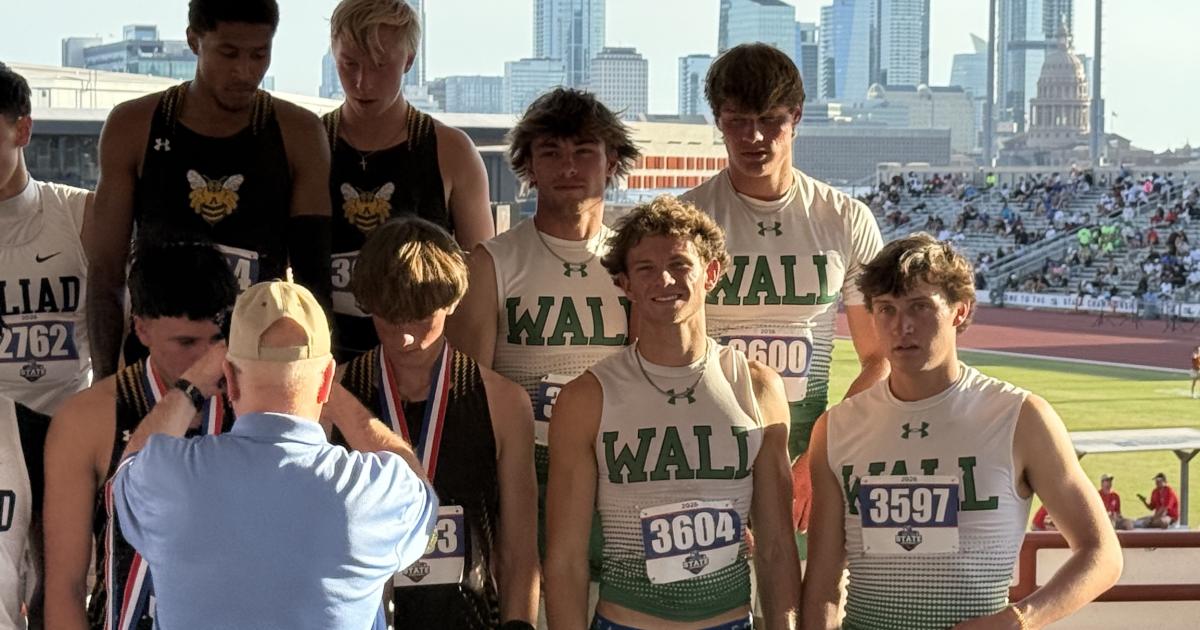 Wall Finishes Runner-Up at State Track Meet