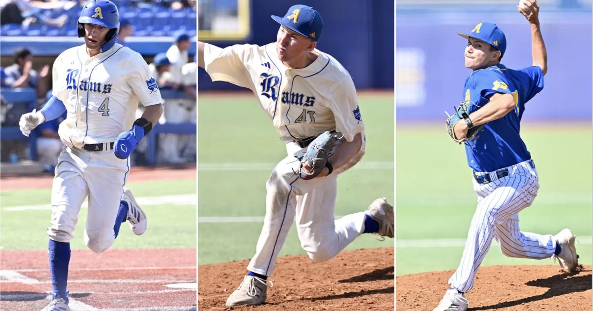 Three ASU Rams Earn Academic All-District Honors