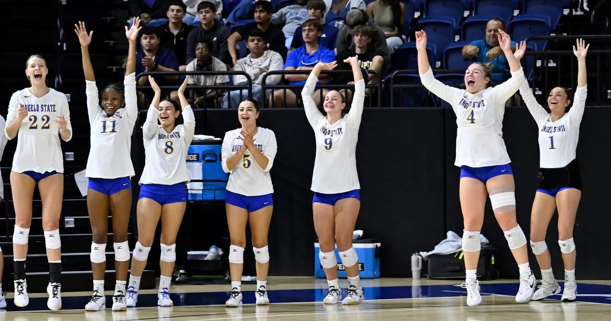 No. 5 Angelo State Sweeps West Texas A&M to Remain Unbeaten in LSC Play