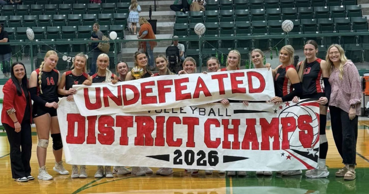 'Gold Ball Chasing' Christoval Lady Cougars are Undefeated District Champs