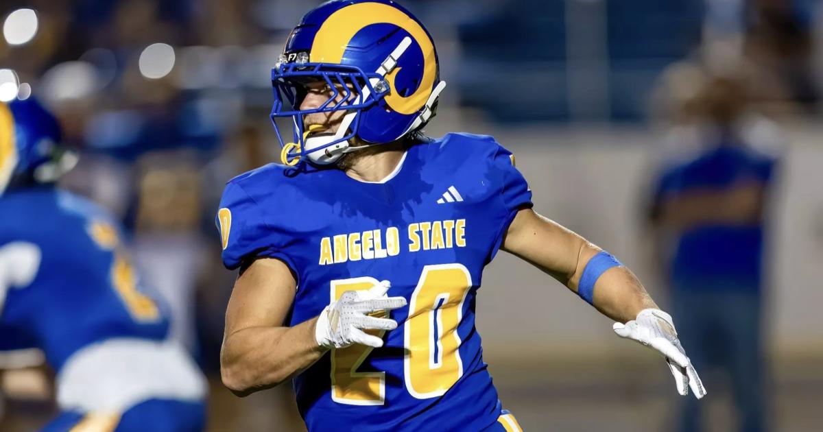 Angelo State's Canon Wiese Named LSC Offensive Player of the Week
