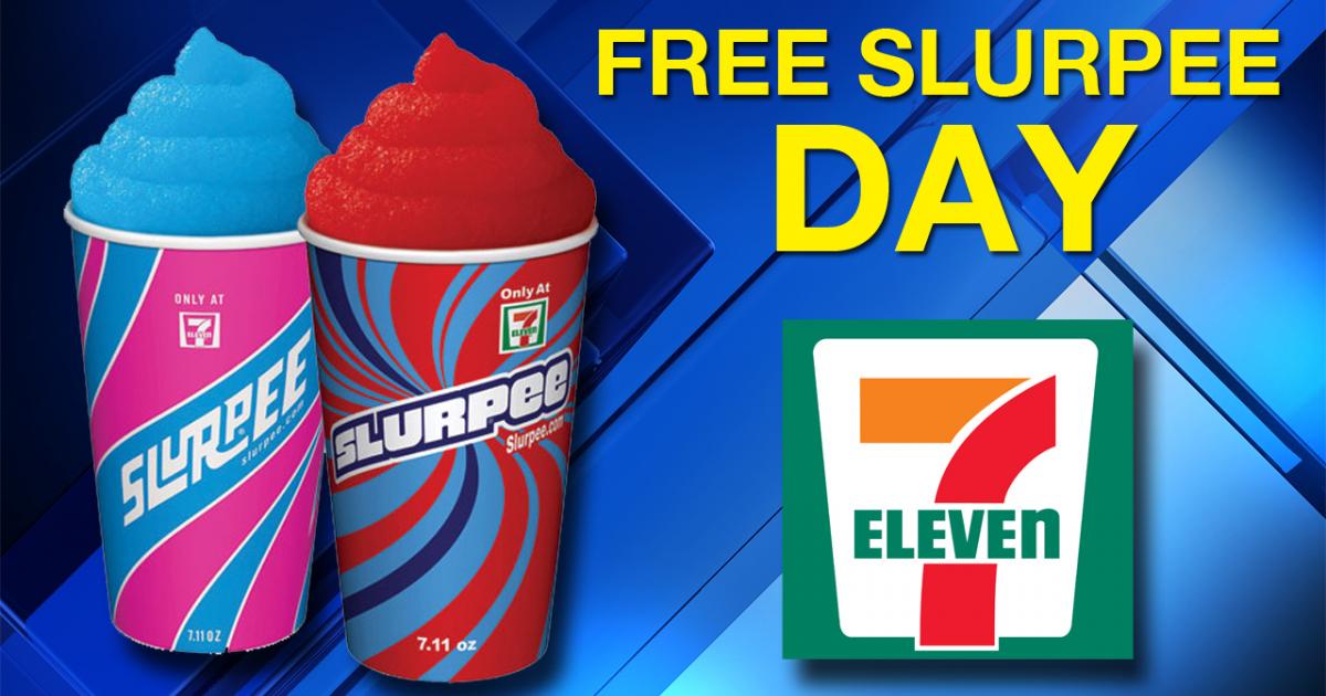 7Eleven Giving Away Free Slurpees Today