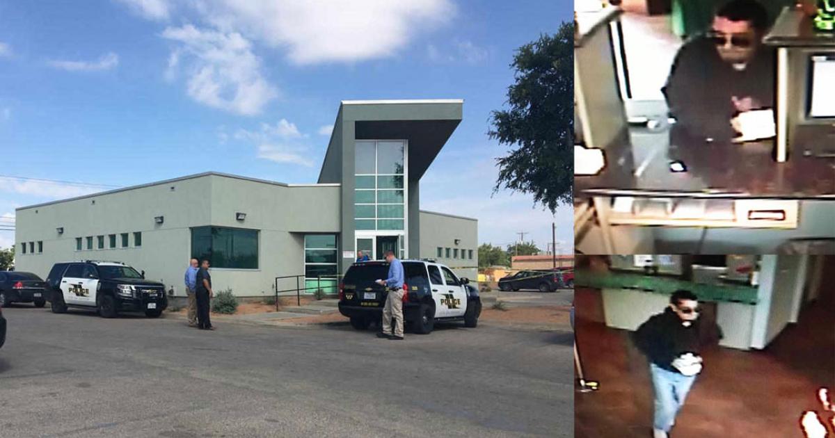 Odessa Bank Robbed, Police Searching for Suspect