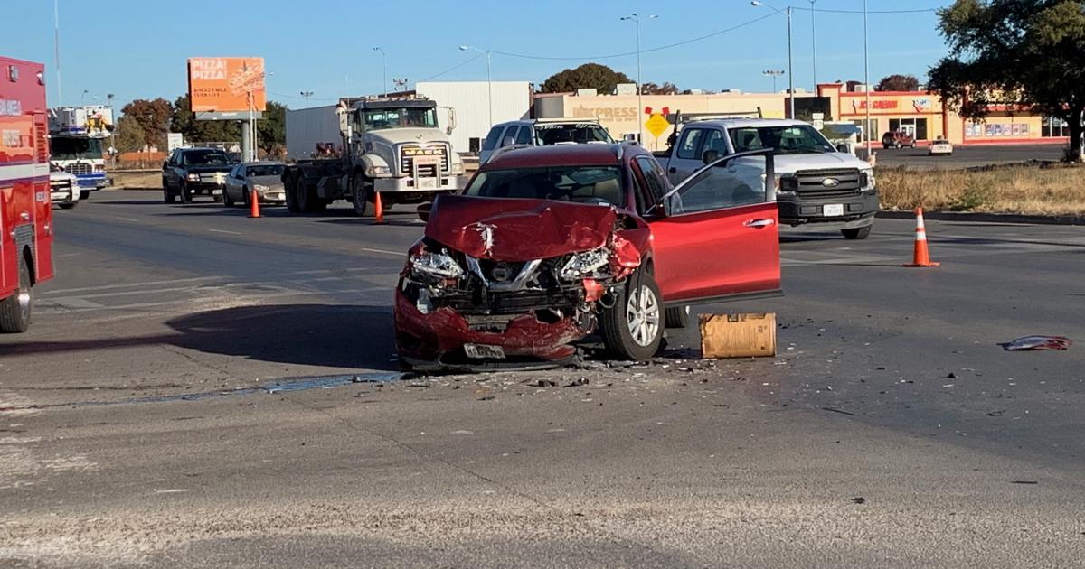 WATCH: Crash at Dangerous North San Angelo Intersection Sends Driver to ...