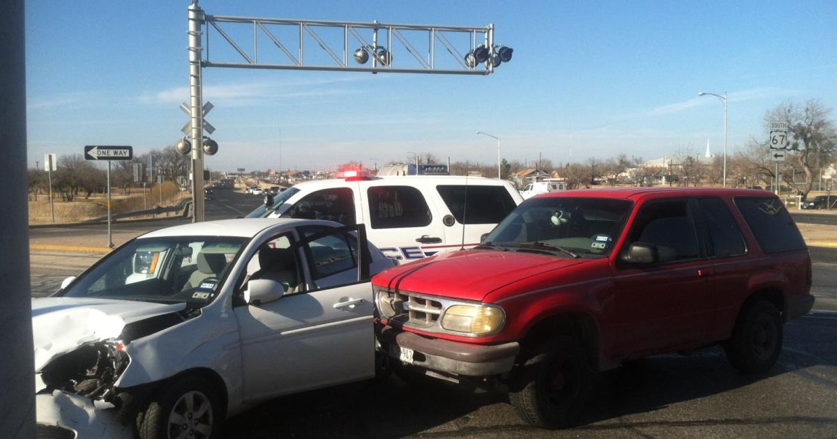 Vehicle Collision on N. Bryant in San Angelo Sends Two to Hospital