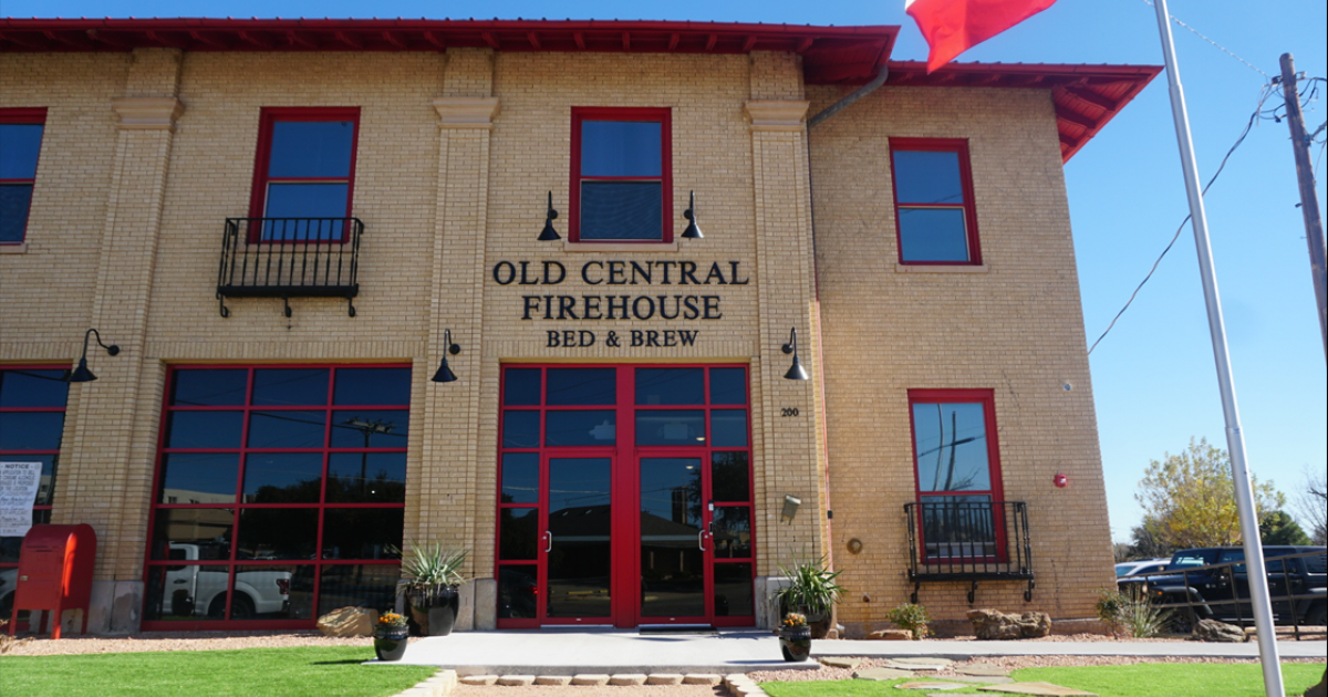 San Angelo's Old Central Firehouse Bed & Brew Plans Big New Venture