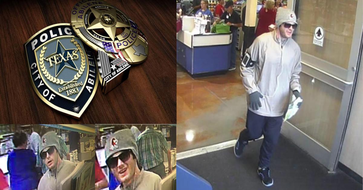 Abilene Police Need Help Identifying Robbery Suspect