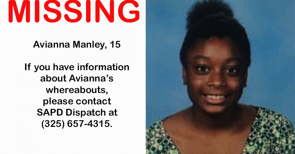 SAPD Searching for Missing Runaway