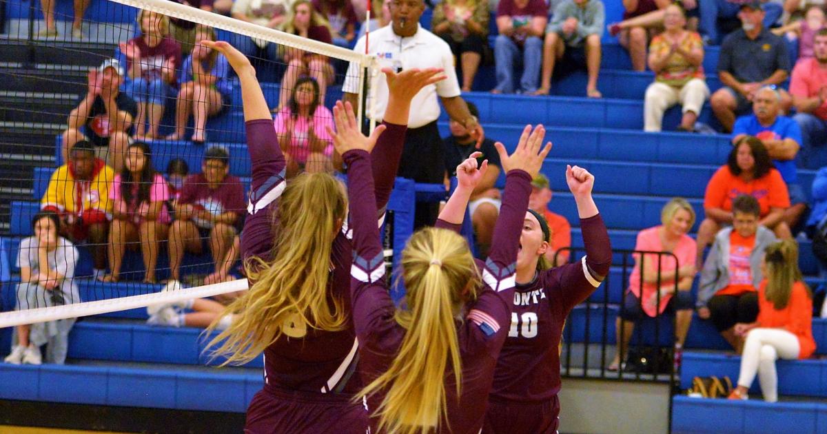 AREA VOLLEYBALL Bronte Outlasts Veribest in District Opener