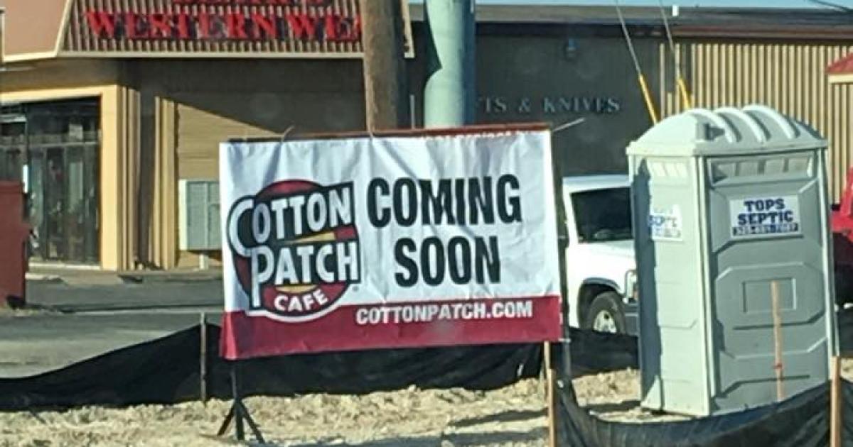Cotton Patch Returns to San Angelo