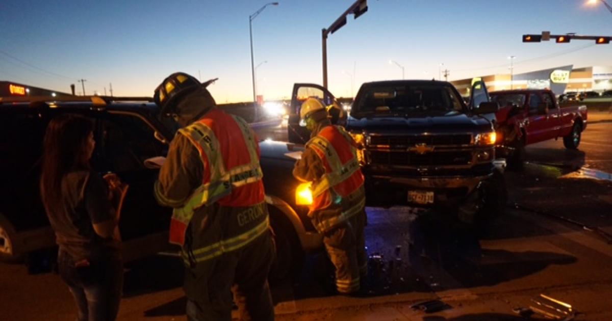 One Person Injured in ThreeVehicle Crash on Sherwood