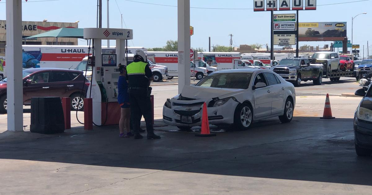 WATCH: Driver Hospitalized After Crash Near Liquor Store