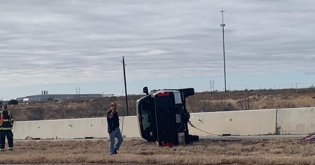 WATCH: Driver Escapes Serious Injury in Rollover Crash Near Howard College