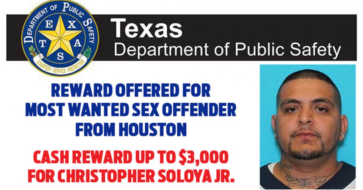 A Texas 10 Most Wanted Sex Offender Captured In Houston