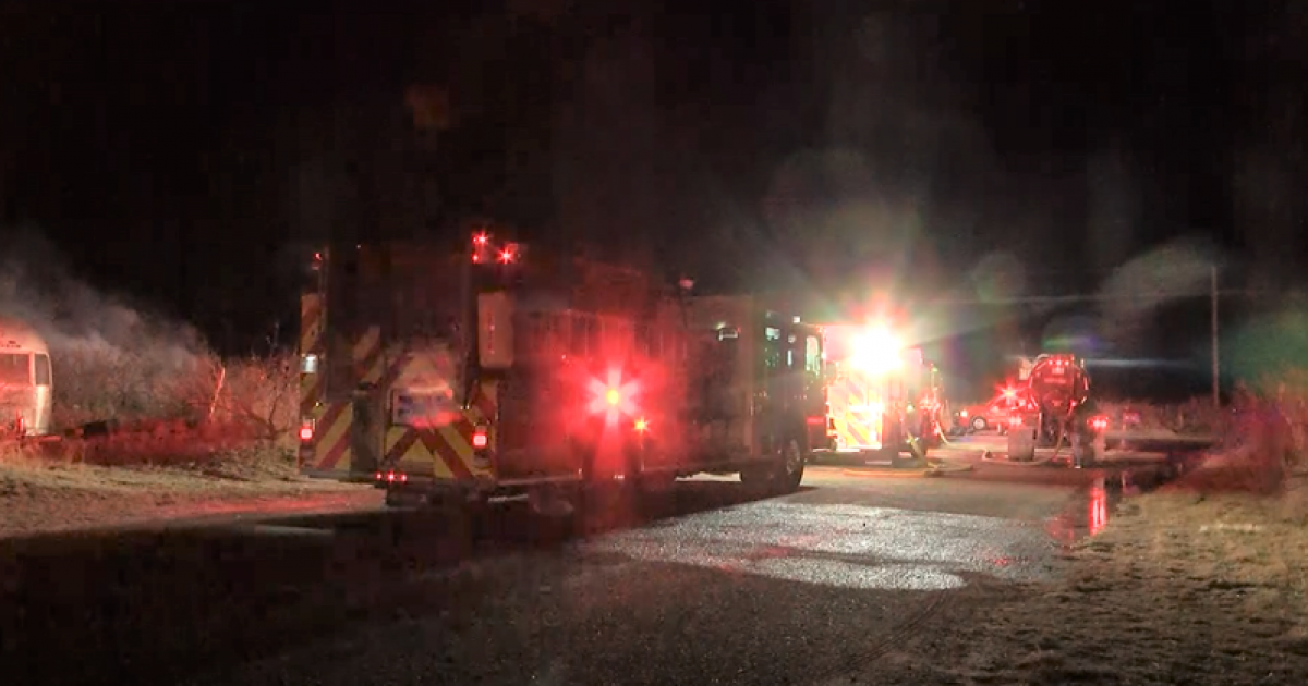 Man Dies After Mobile Home Goes Up In Flames