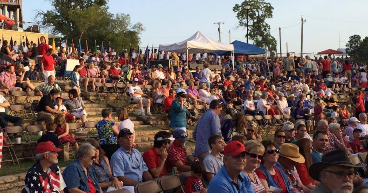 Video Fireworks Lit the Night Sky During the Annual San Angelo