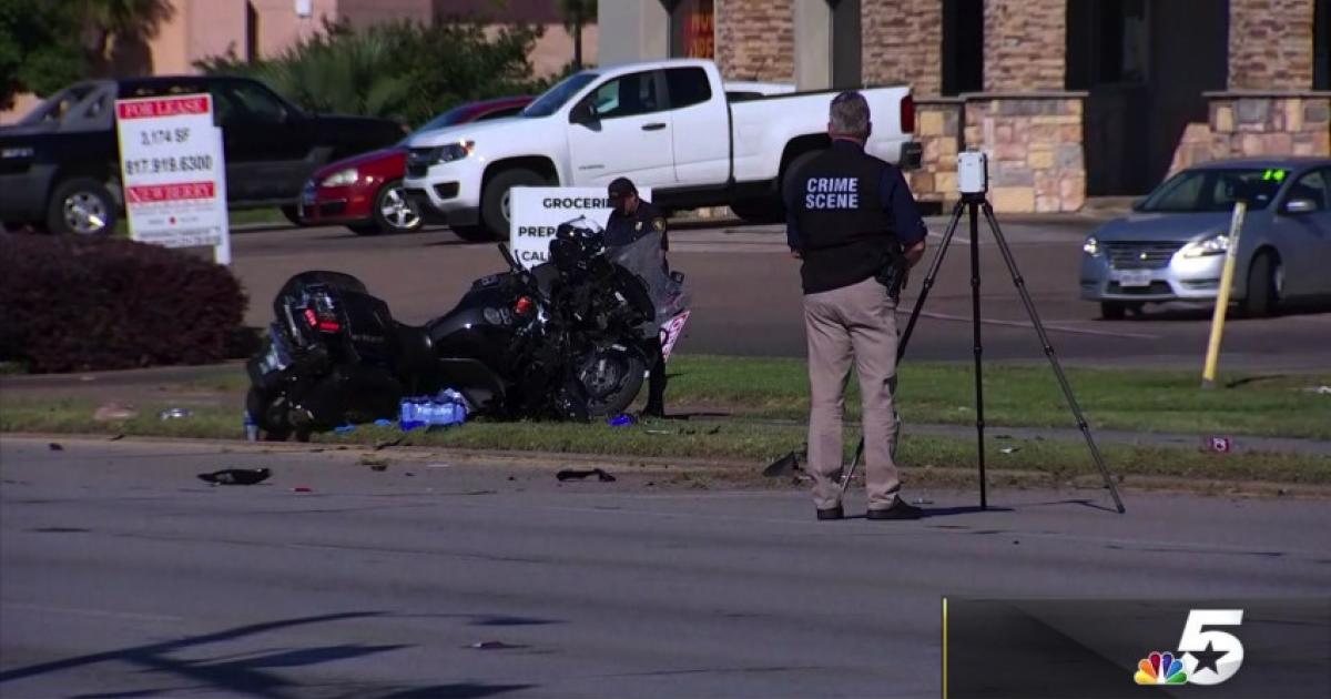 Police Officer Injured In Motorcycle Crash With SUV