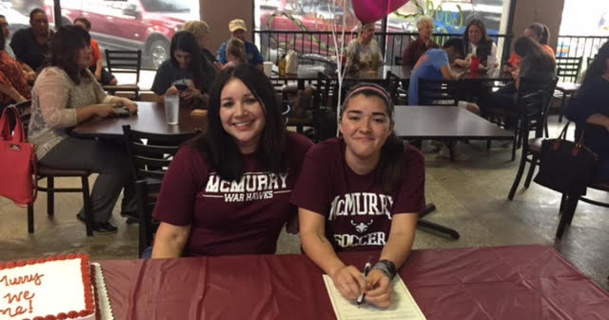 San Angelo Athlete Signs to Play Soccer at McMurry