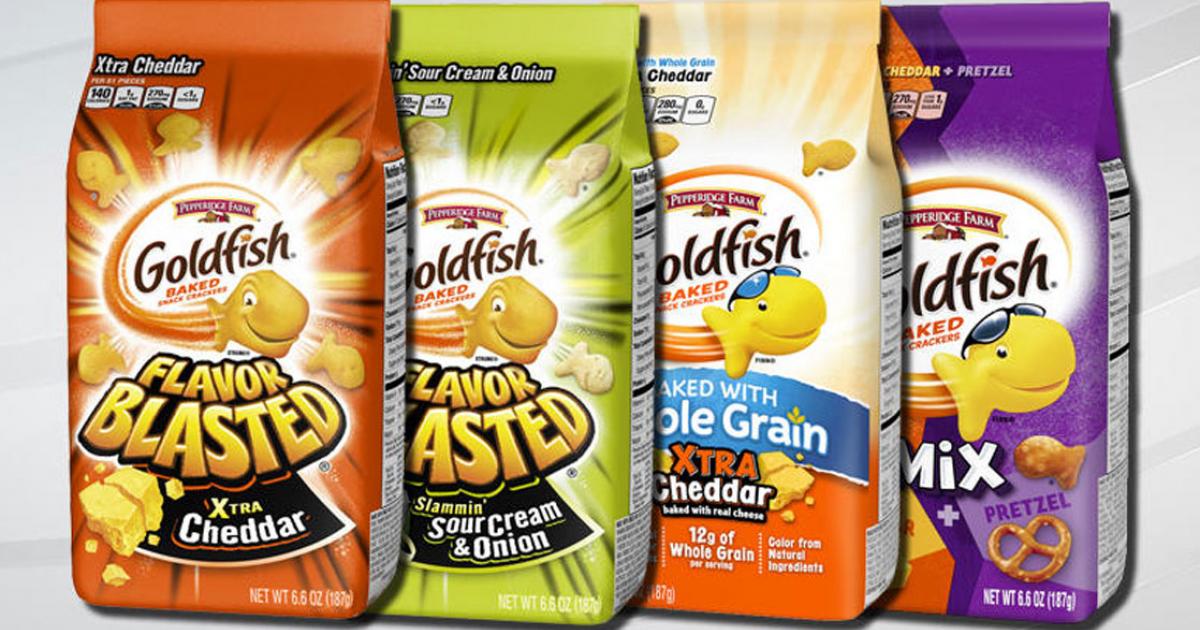 Voluntary Recall of Goldfish Products Due to Possible Salmonella