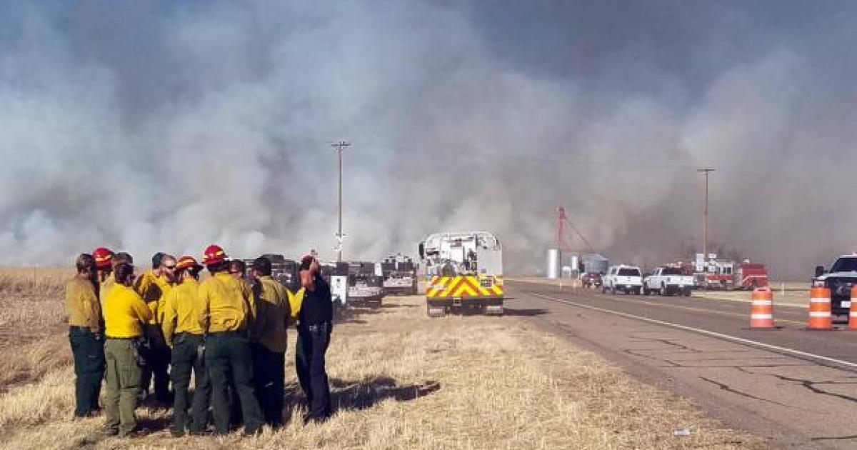 Smell of Smoke in San Angelo Coming from North Texas Wildfire