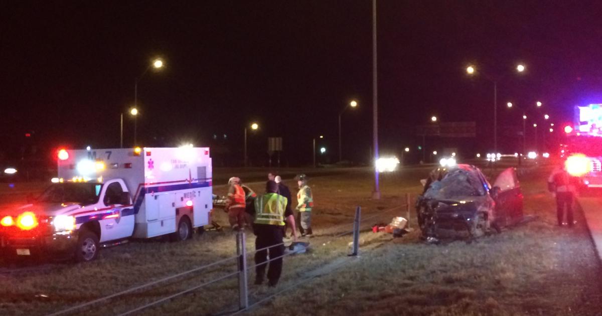 DWI Suspected in Crash that Closed the Houston Harte Tuesday Night
