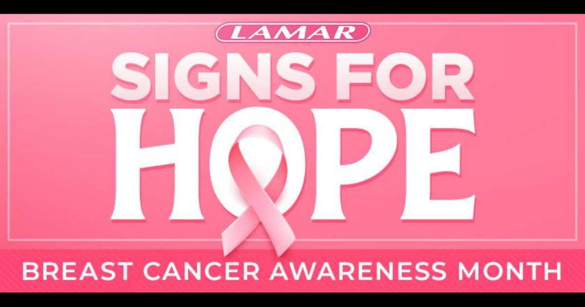 Lamar Advertising Goes Pink for National Mammography Day