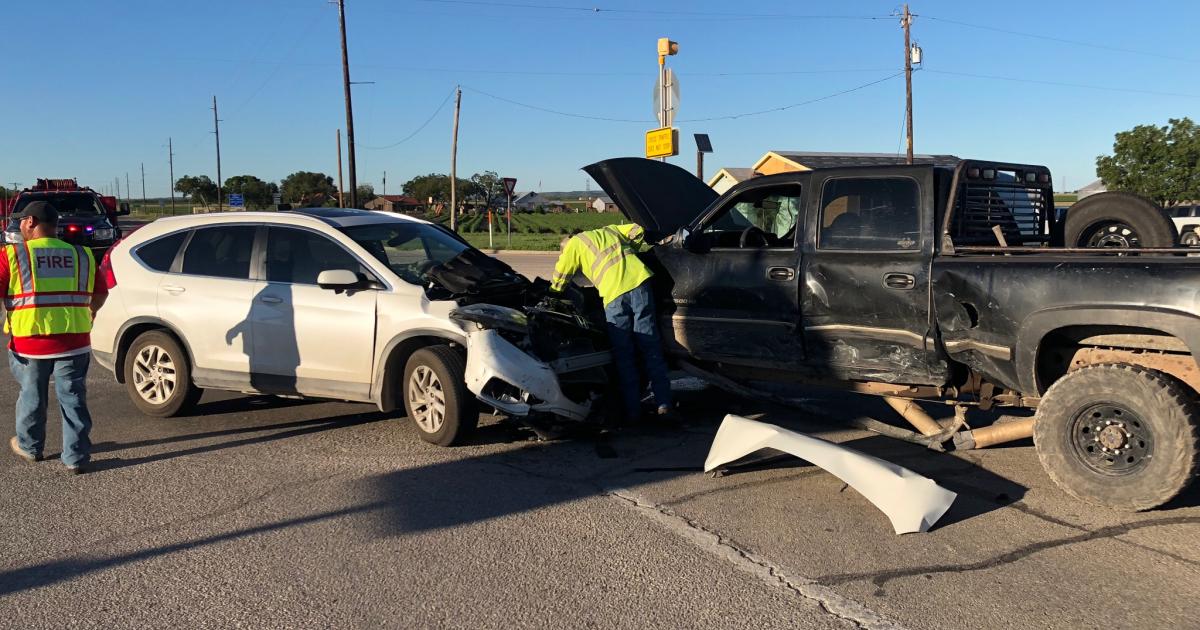 Pickup & SUV Crash at FM 2105 & 208 with Multiple Injuries