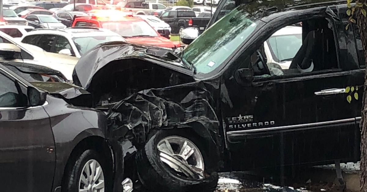 Pickup Crashes into Shannon Medical Center Parking Lot