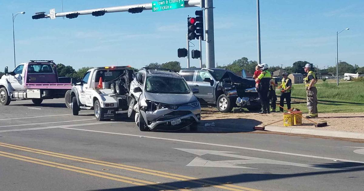 Three Car Crash on S. Bryant & Ben Ficklin Sends One to Hospital
