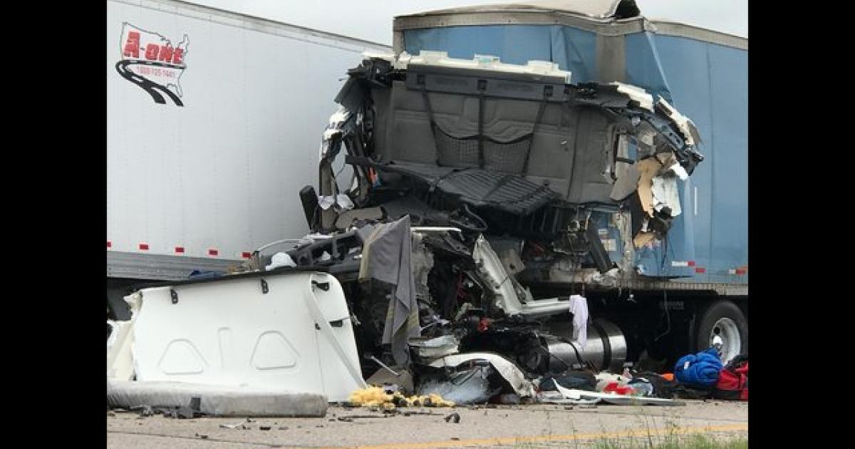Fatal Crash Involving 2 Semi Trucks Leaves One Dead 5160