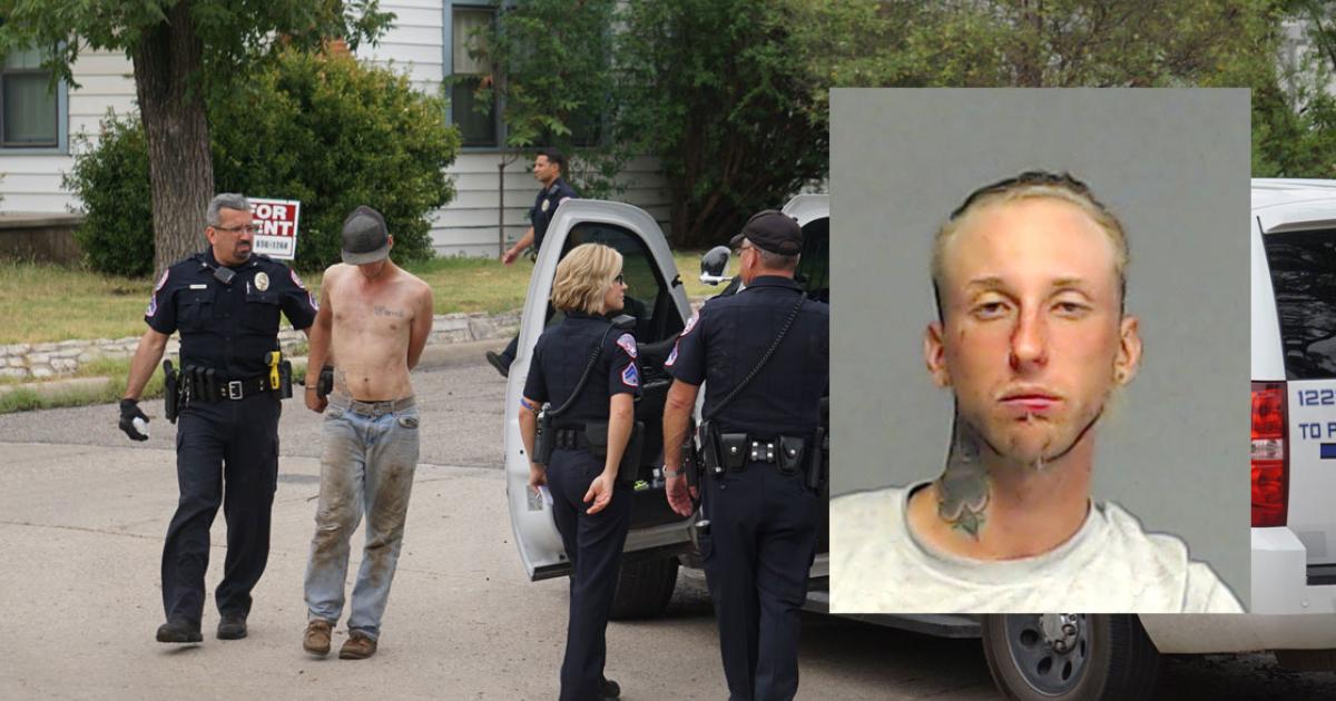 SAPD Officers Arrest a Man Hiding in Carport After Burglarizing a S ...