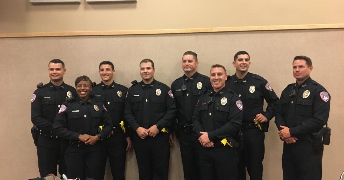 SAPD Graduates 10 New Officers, With Several Surprises Along the Way