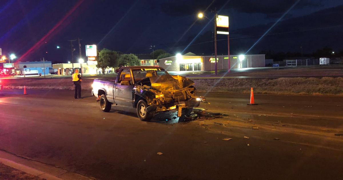 Crash on N. Bryant Sends One to the Hospital