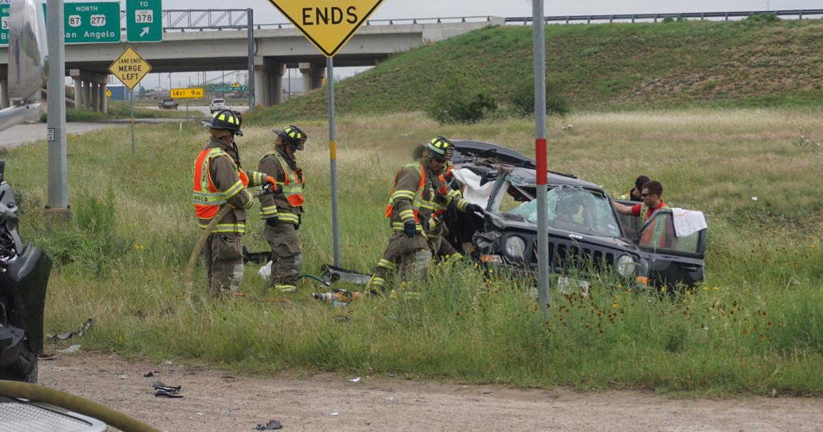 Jaws Of Life Used To Extract Passenger In U.S. 277 Crash