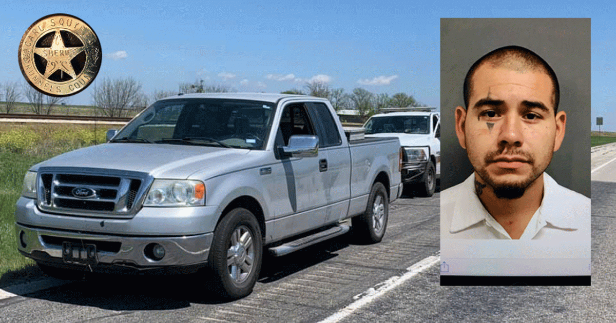Man Arrested After Short Chase Leads to Meth and Stolen Truck