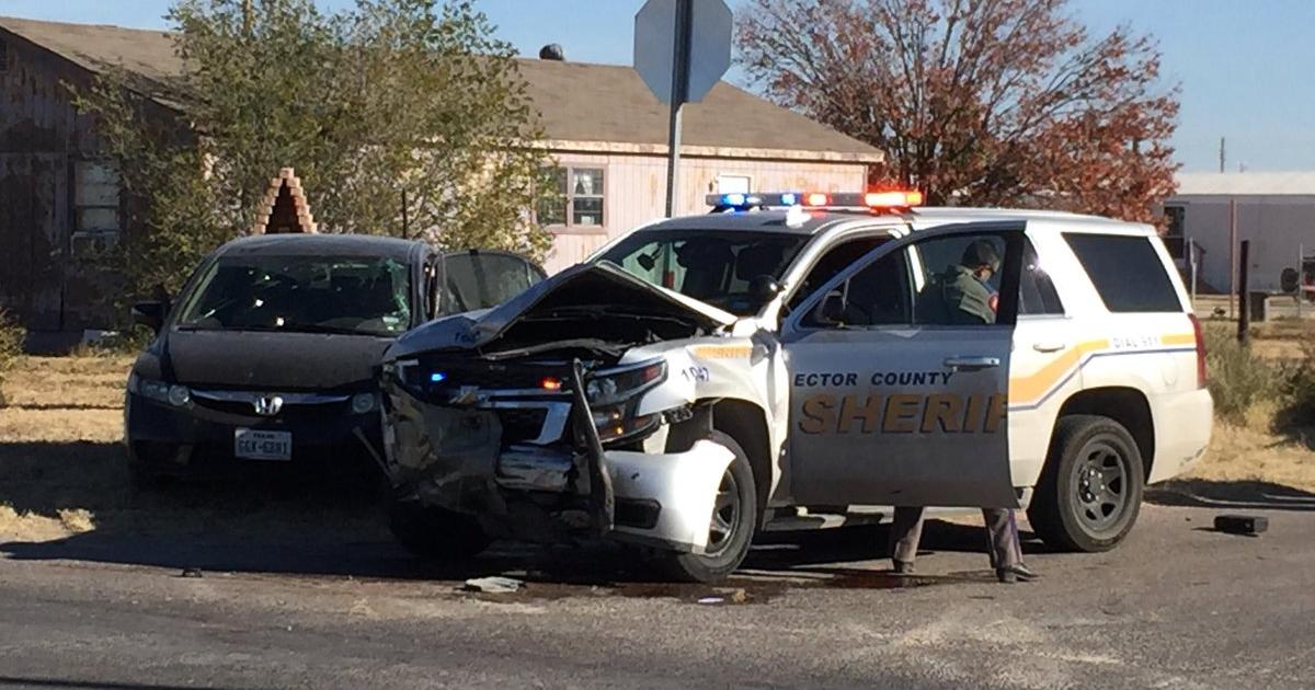 Ector Co. Deputy Injured In Crash In Odessa As Officials Hunt For Suspect