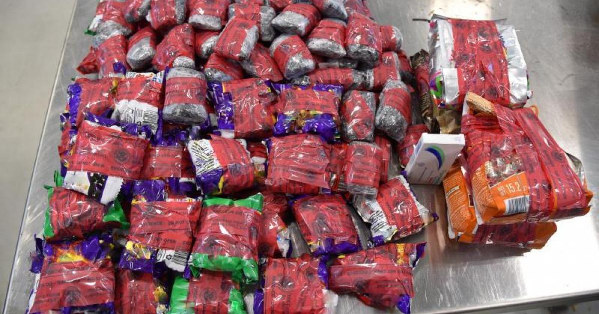 Border Patrol Agents Seize over 18 lbs of Meth