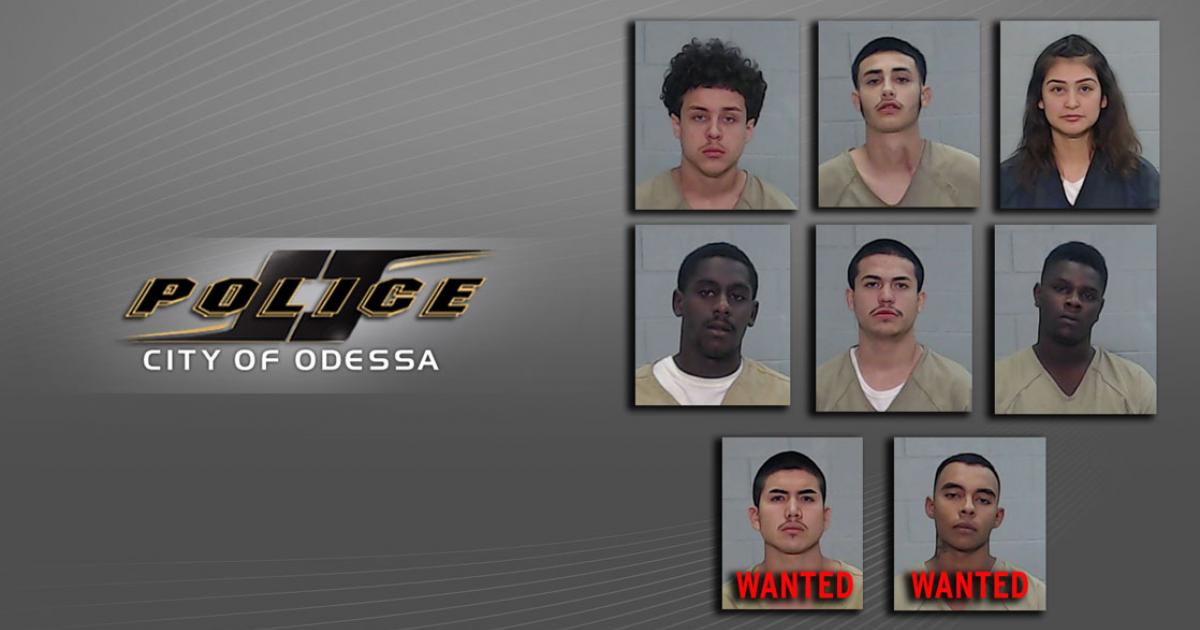 Odessa Police Make 6 Arrests in Connection to 9 Shootings and 4 Robberies