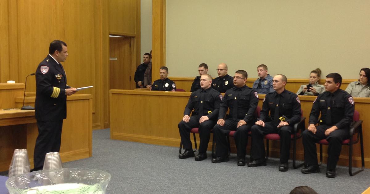 San Angelo Police Swear In Four New Officers