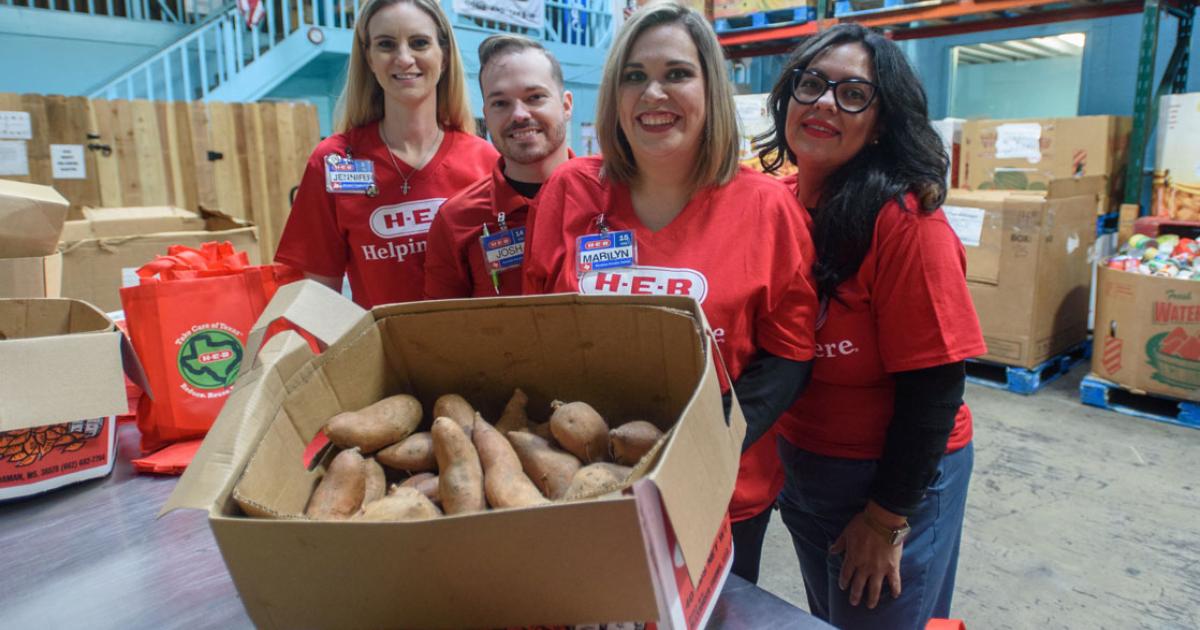 HEB Donating 1.2 Million Sweet Potatoes to Food Banks