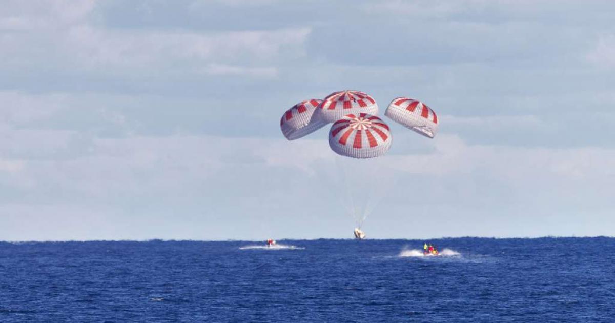 Spacex Crew Dragon Makes Flawless Historic Splashdown 1427