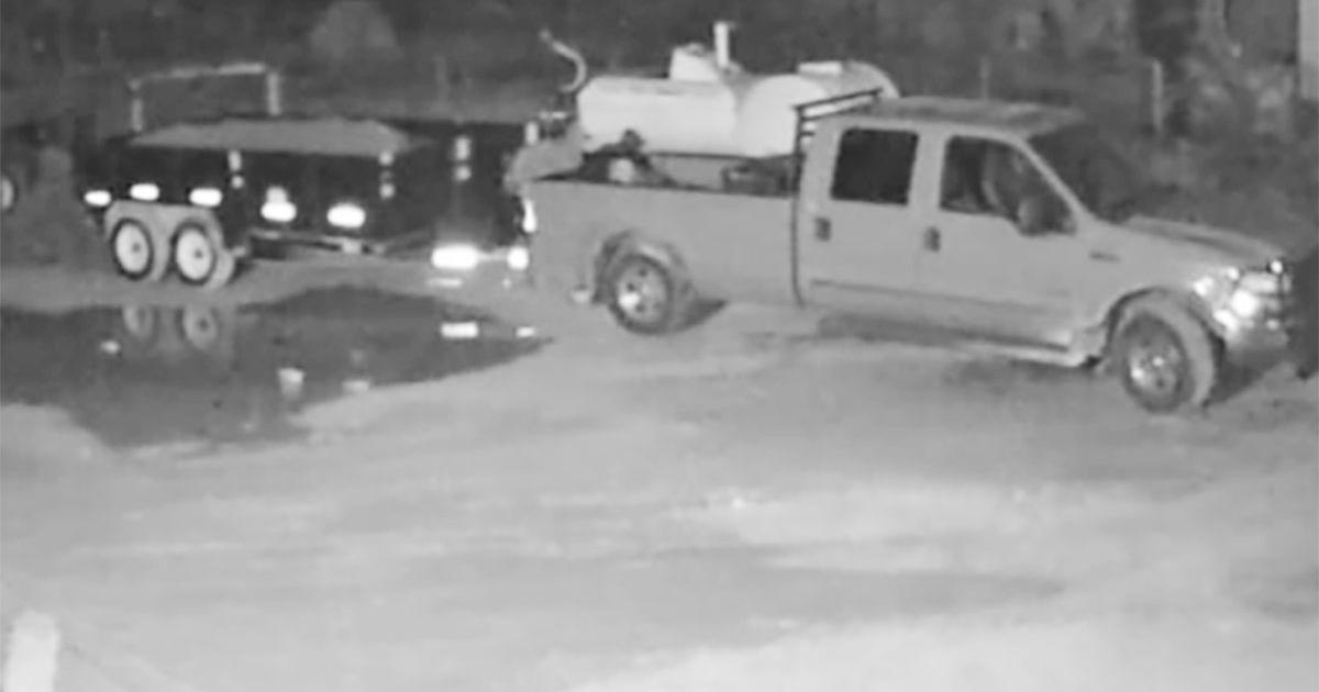 Police Seek Help Identifying Trailer Theft Suspects