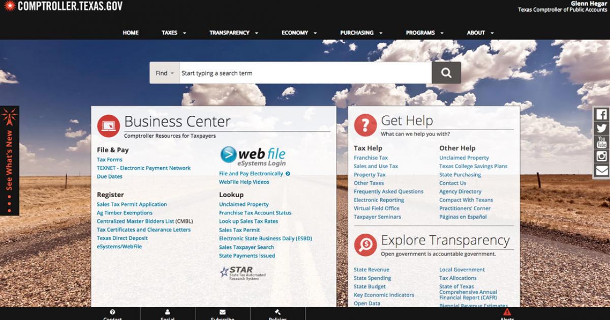 texas-comptroller-launches-new-website