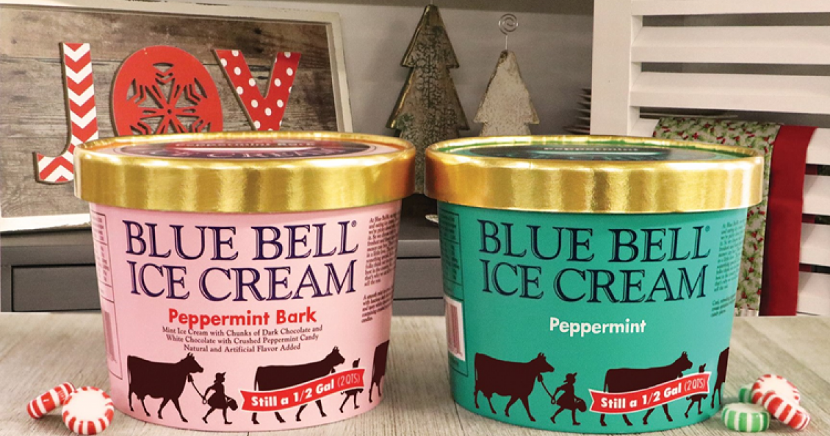 Blue Bell Releases Two New Holiday Ice Cream Flavors