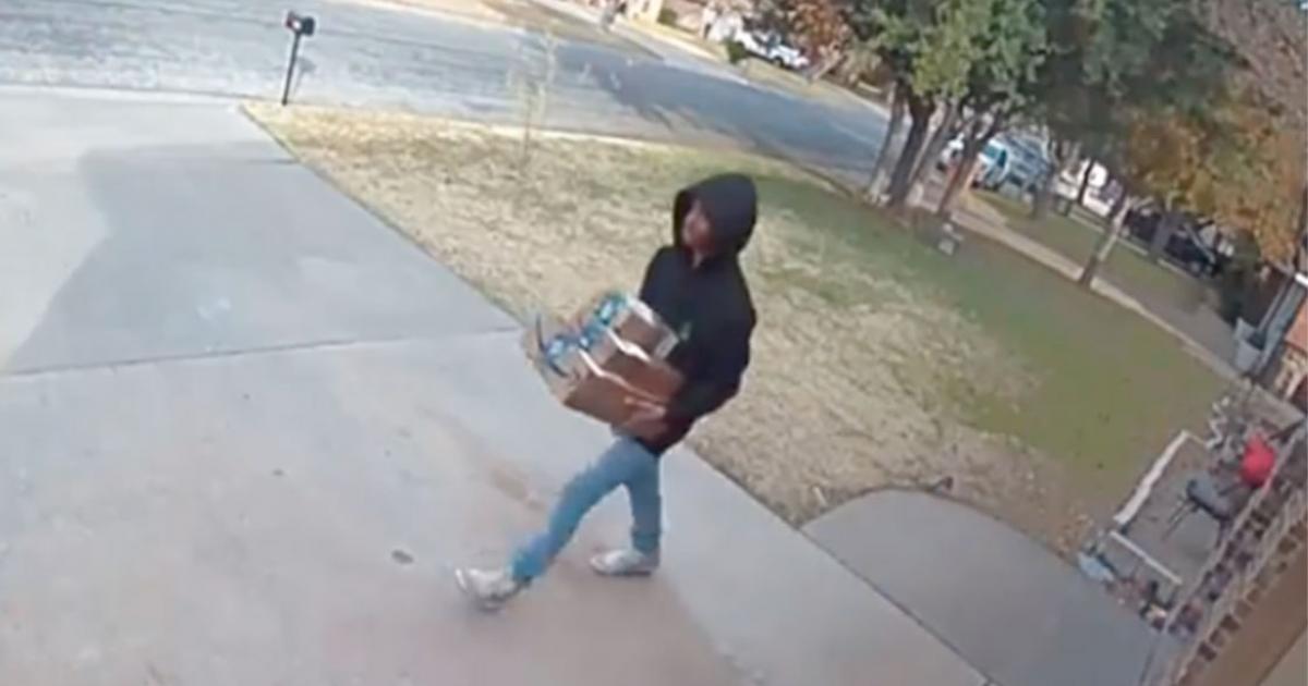 WATCH: Porch Pirate Caught On Camera Stealing Birthday Presents