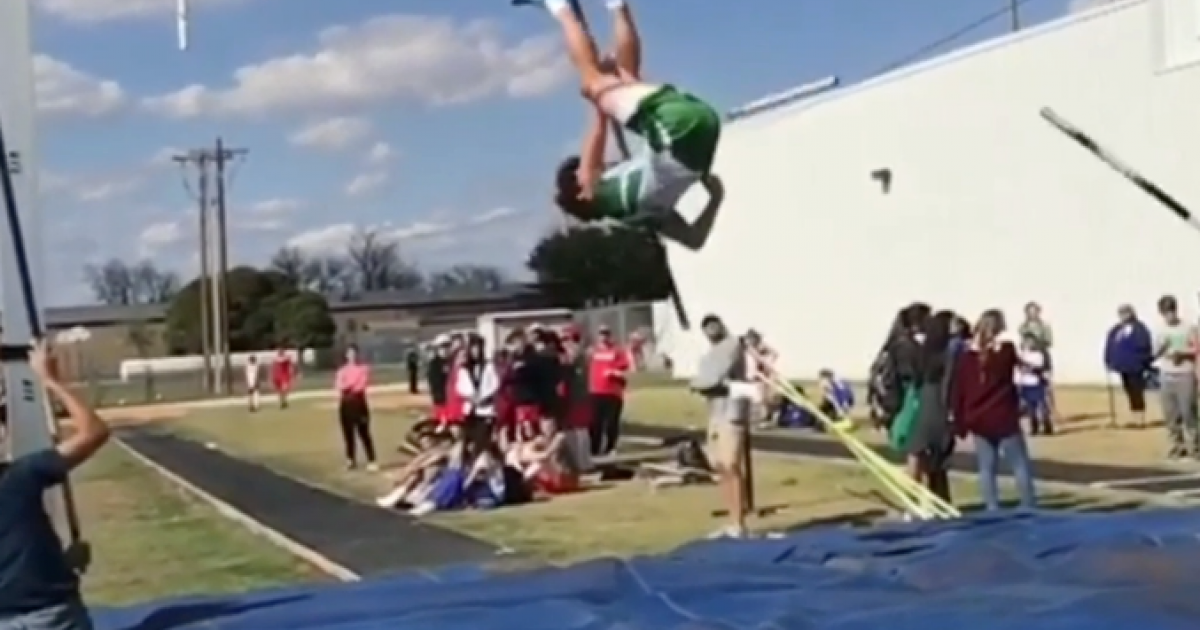 VIRAL VIDEO Wall Hawk Pole Vaulter Featured on Sports Center