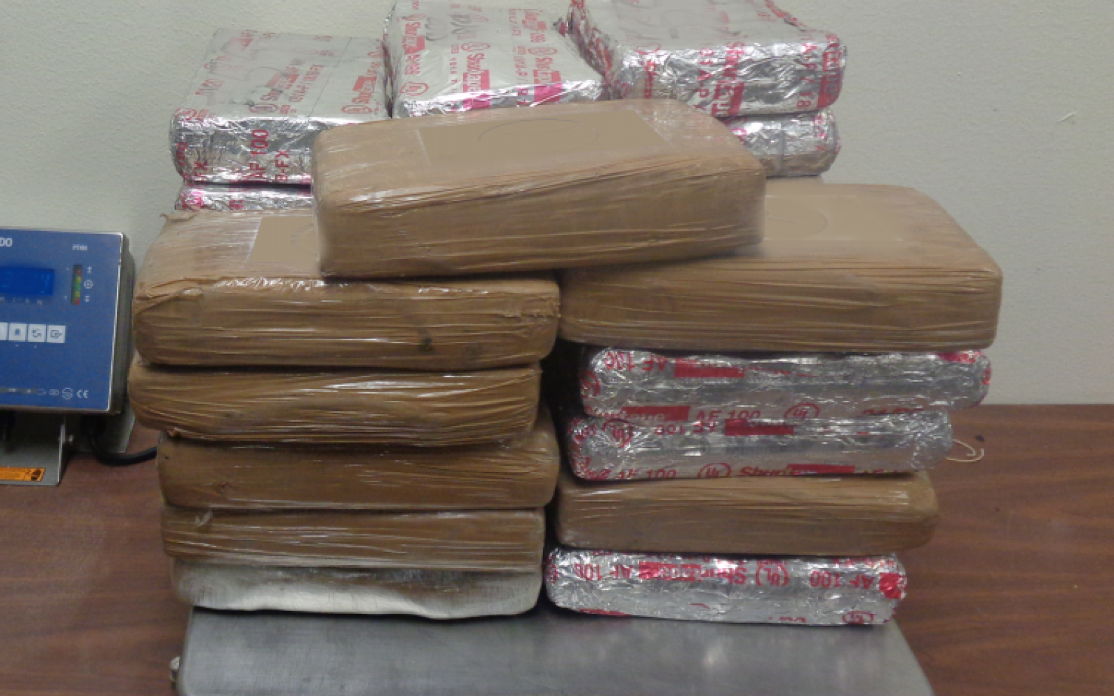 78 lbs of Cocaine Confiscated in Hidalgo.  CBP Image