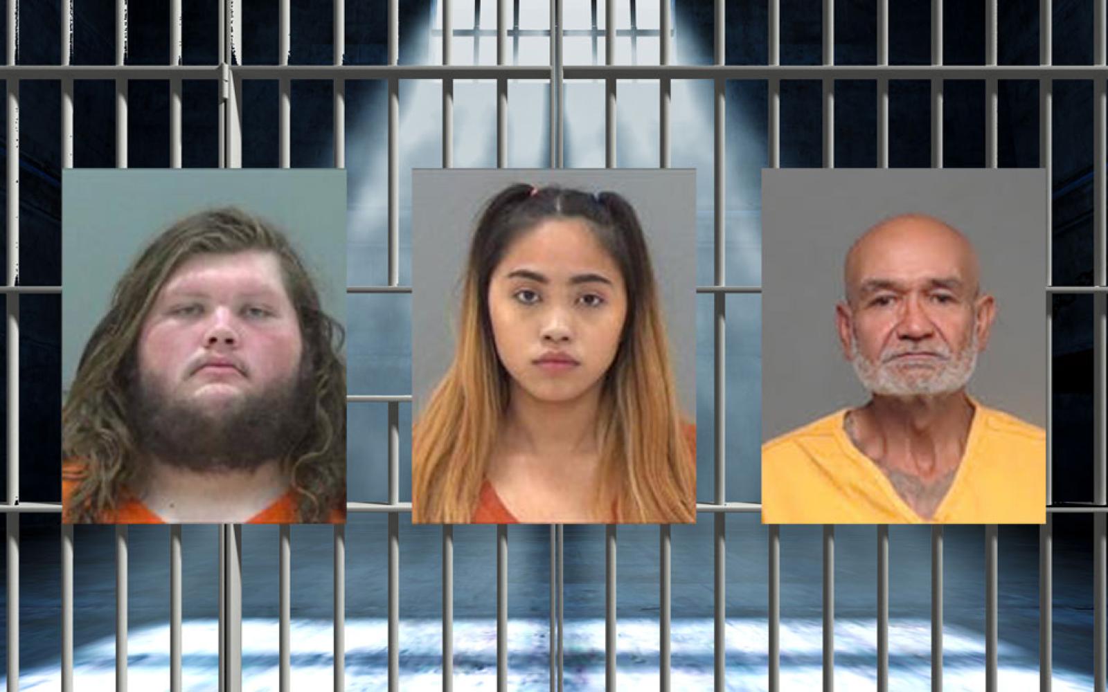 Triston Johnson (left) Renalyn Viray (middle) Daniel Contreras (right)